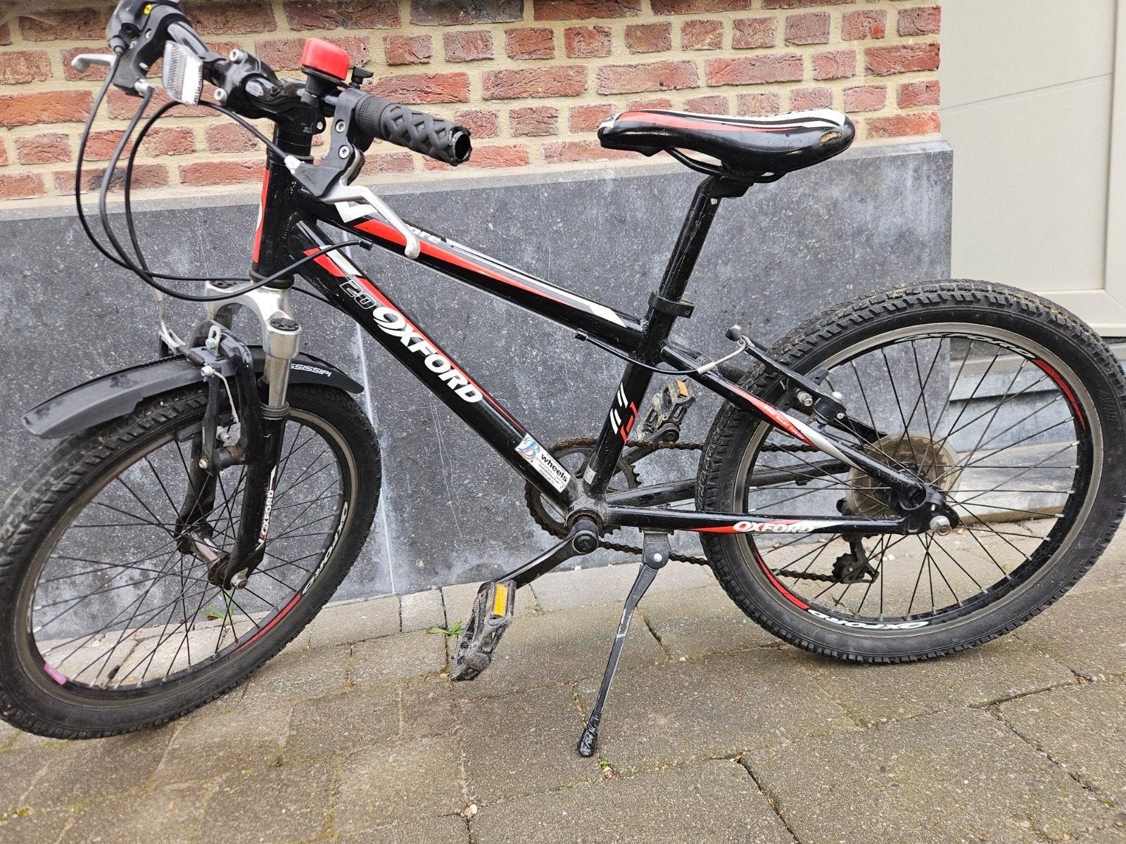 oxford 20 inch kinderfiets / mtb, Fietsen en Brommers, Ophalen, 20 inch of meer, Gebruikt, Velgrem