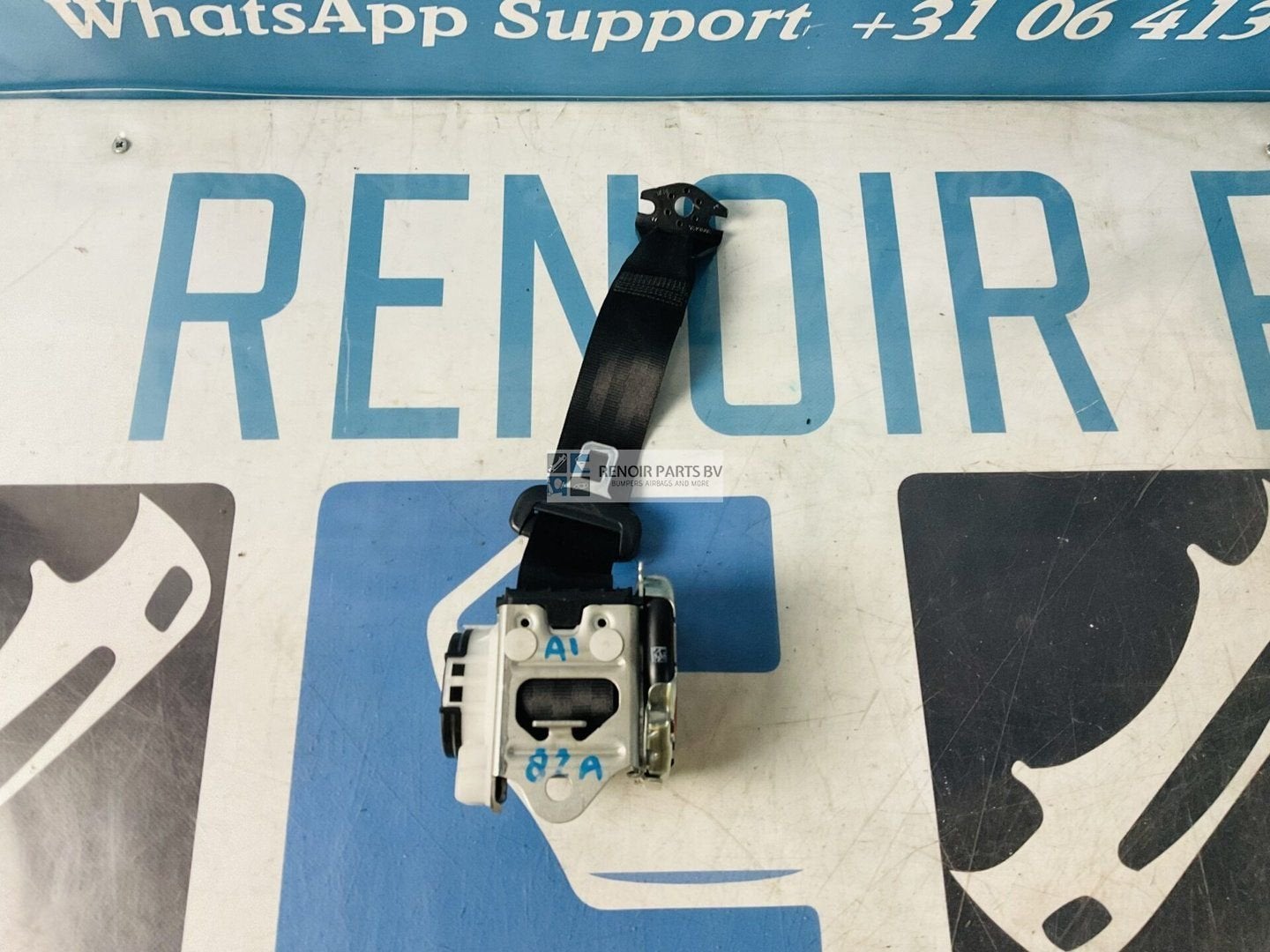 Gordels Audi A1 82A Polo 2G Seat Ibiza 6F Achter Gordelspann, Gebruikt, -, -, 6 maanden garantie