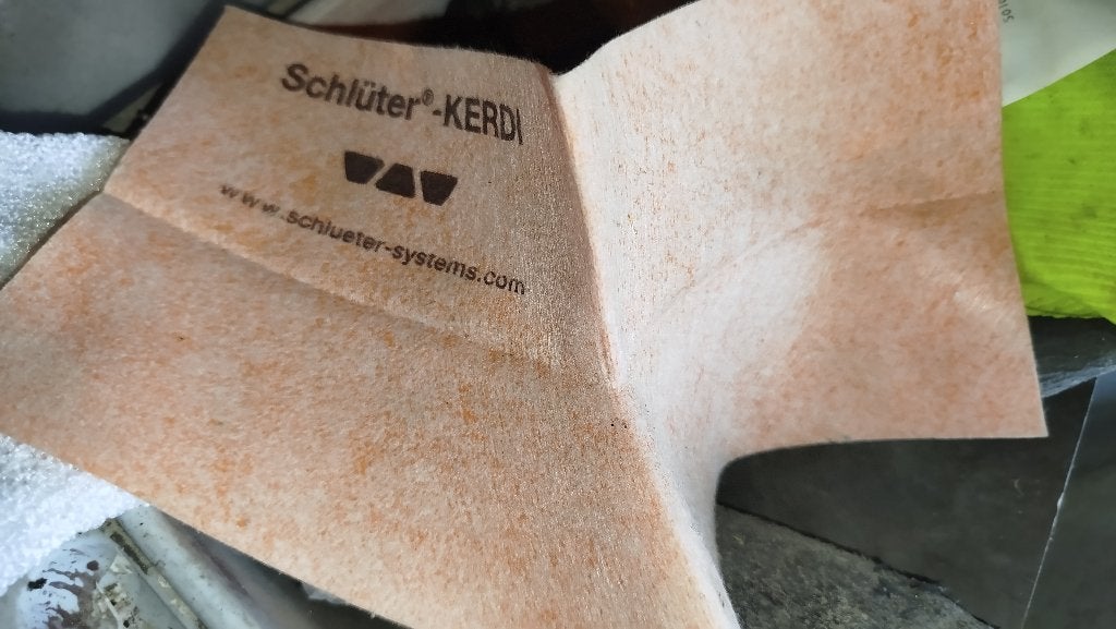 Membrane Kerdi Schluter, Enlèvement