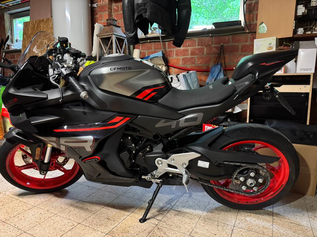 CF 450sr-s 2025, Enlèvement
