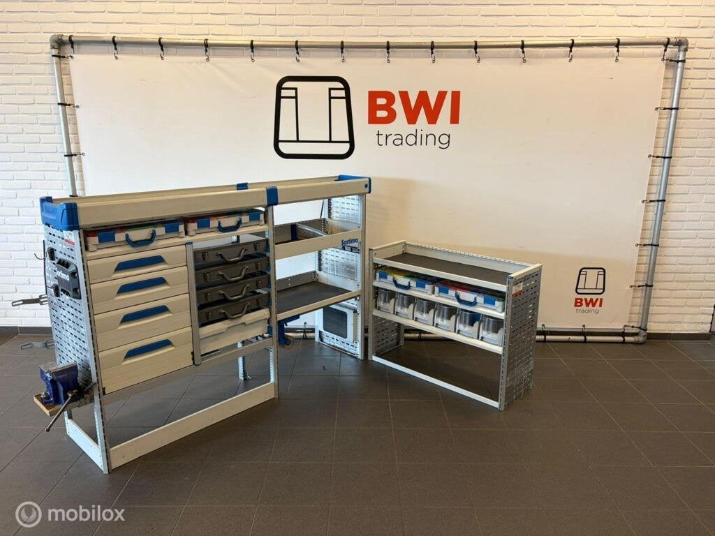 Sortimo set bedrijfswageninrichting L+R complete inrichting, Ophalen of Verzenden