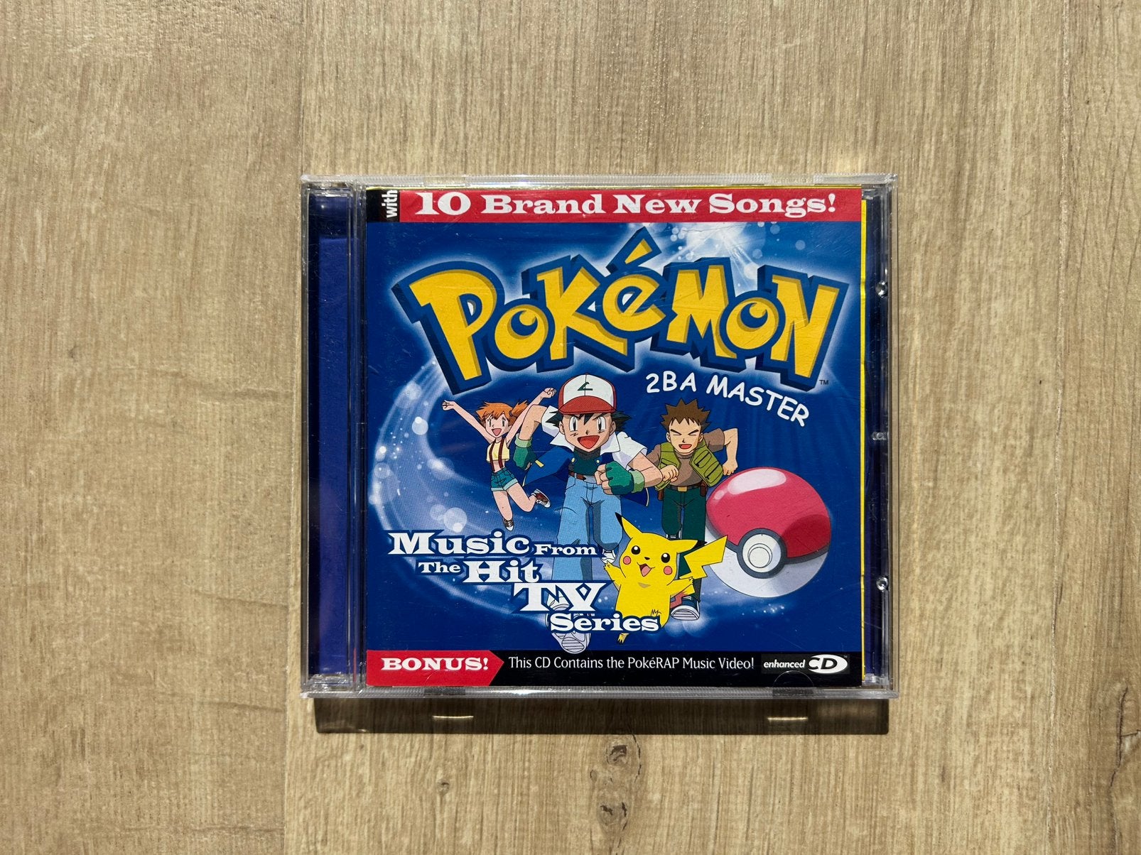 Pokémon 2BA Master - Muziek CD, Cd's en Dvd's, Cd's | Kinderen en Jeugd, Ophalen of Verzenden, Zo goed als nieuw, Muziek