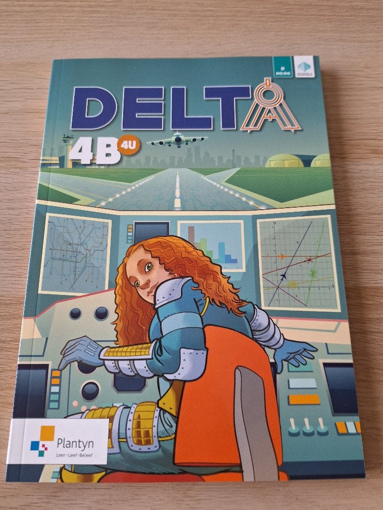 Delta 4B 4u, Boeken, Ophalen, ASO, Wiskunde A, Plantyn