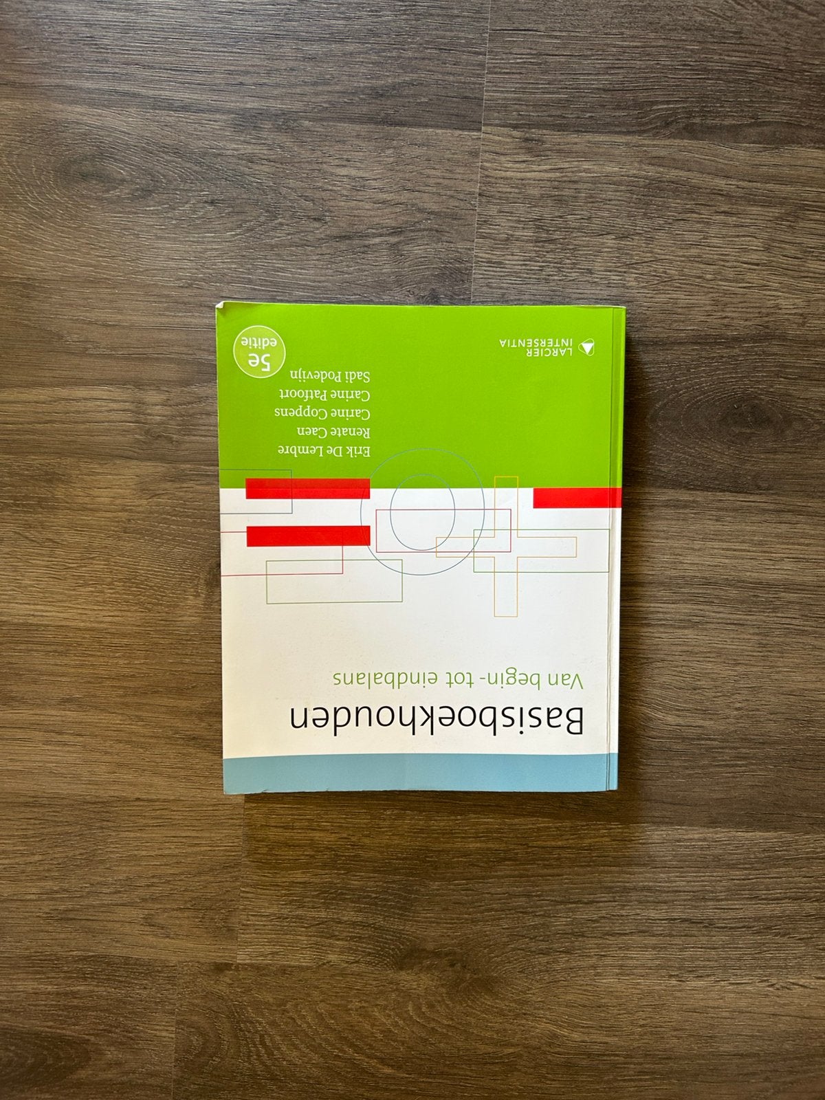 Erik De Lembre - Basisboekhouden (vijfde editie), Boeken, Ophalen, Gelezen, Erik De Lembre; Renate Caen; Carine Coppens; Carine Patfoort;...