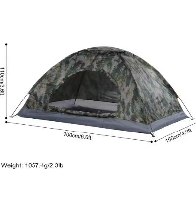 Anti-UV Camouflage Campingtent - Lichtgewicht & Compact, Verzenden, Nieuw