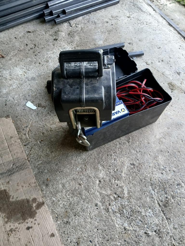 Treuil électrique, Enlèvement, Électrique