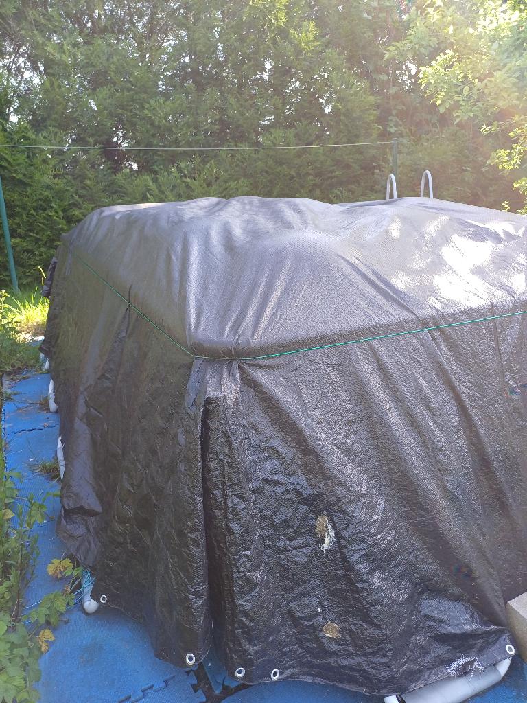 GRATIS zwembad intex 4x2, Ophalen, Gebruikt, 200 tot 300 cm, 80 tot 120 cm
