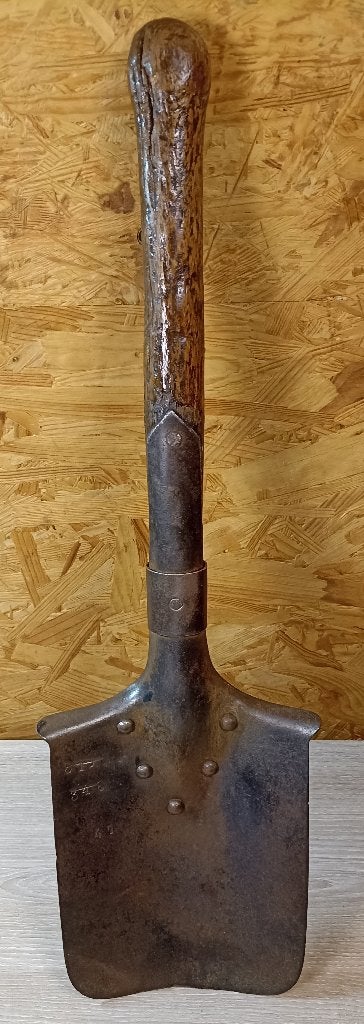 Très rare Pelle Allemande triple marquages + porte-pelle ww1, Envoi, Armée de terre, Autres types
