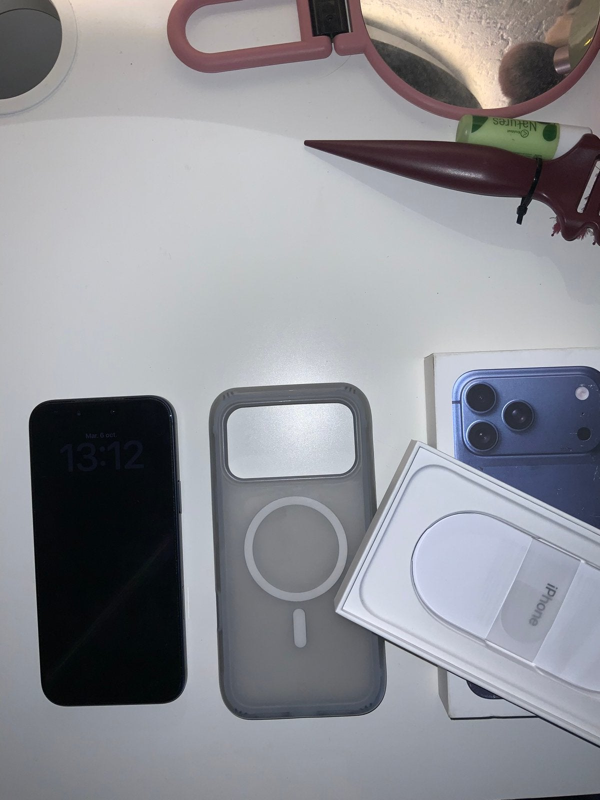 iPhone 17 Pro Max 256 Go – Deep Blue – Zo goed als nieuw, Neuf, IPhone 17, MagSafe, Enlèvement