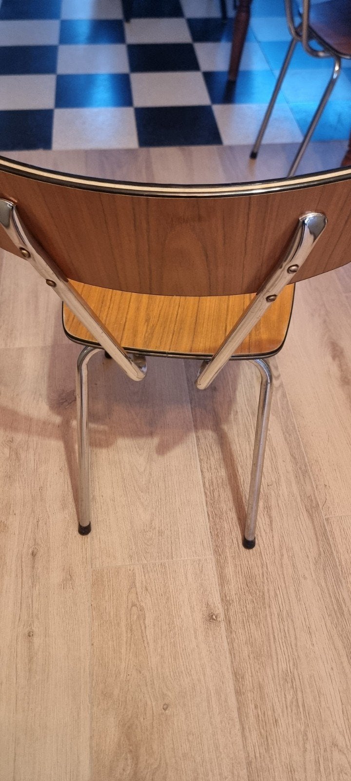 2 formica stoelen, Ophalen, Overige materialen, Gebruikt, Twee