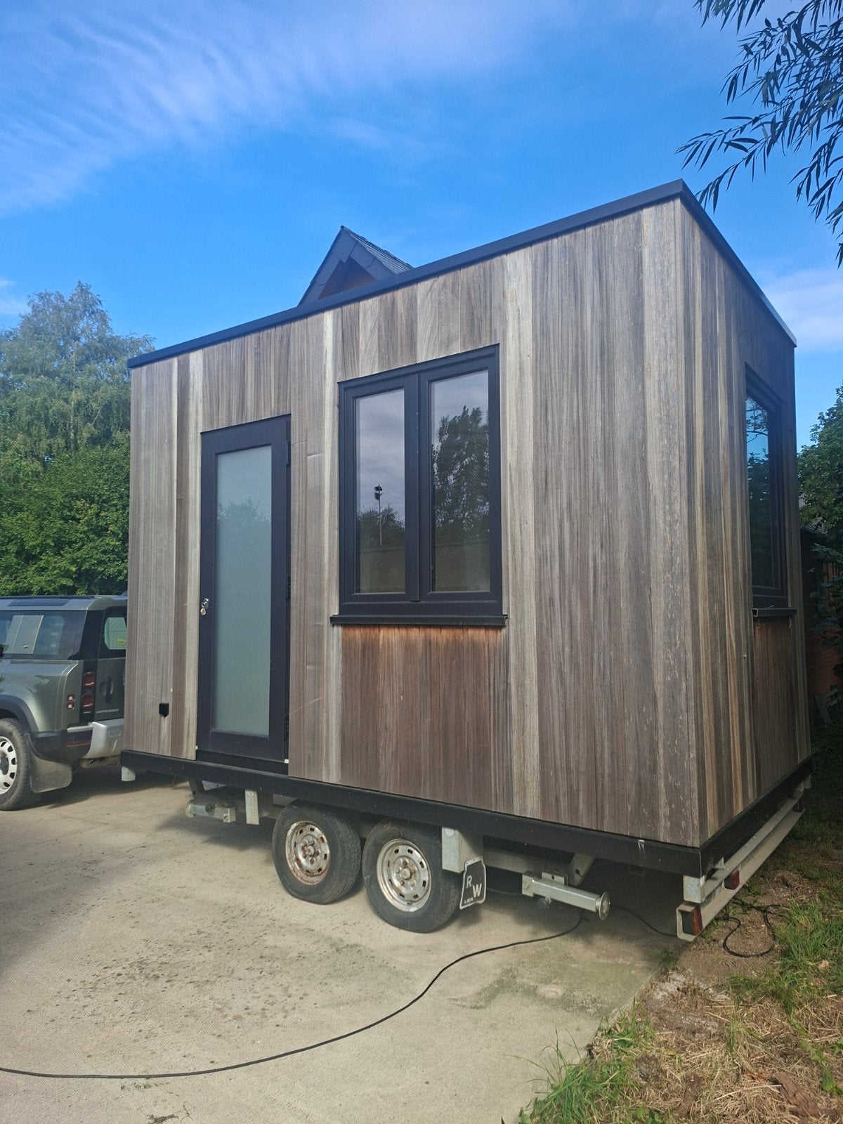 tiny house ou bureau mobile très bon état, Enlèvement, Comme neuf