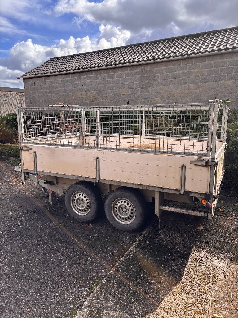 Aanhangwagen kipper geremd, Enlèvement, Utilisé
