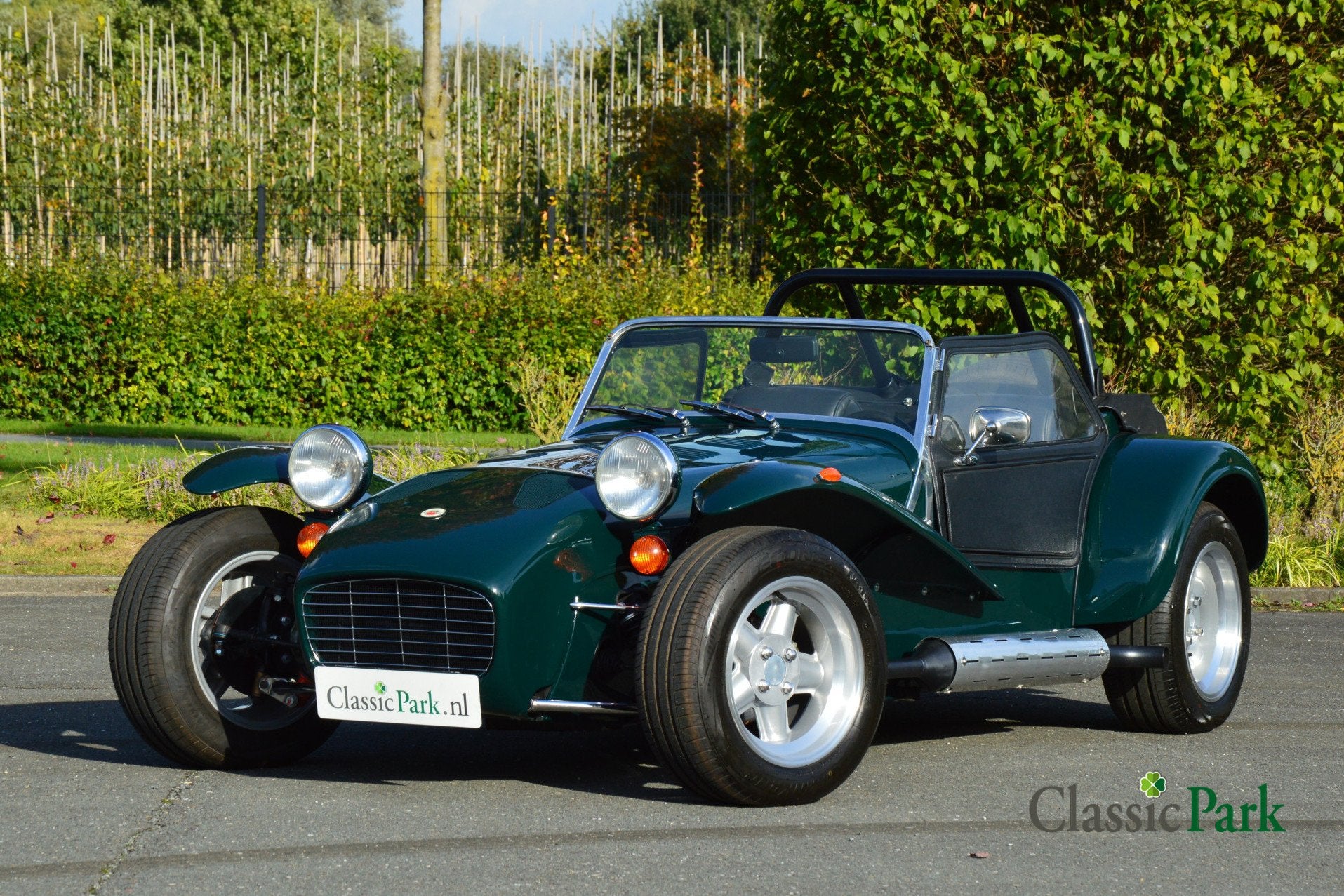 Donkervoort Super Seven 1.6 (bj 1980), Auto's, Zwart, Leder, Bedrijf, Handgeschakeld