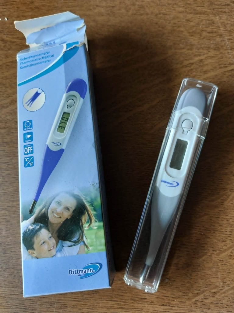 Koortsthemometer digitaal, Enlèvement, Comme neuf