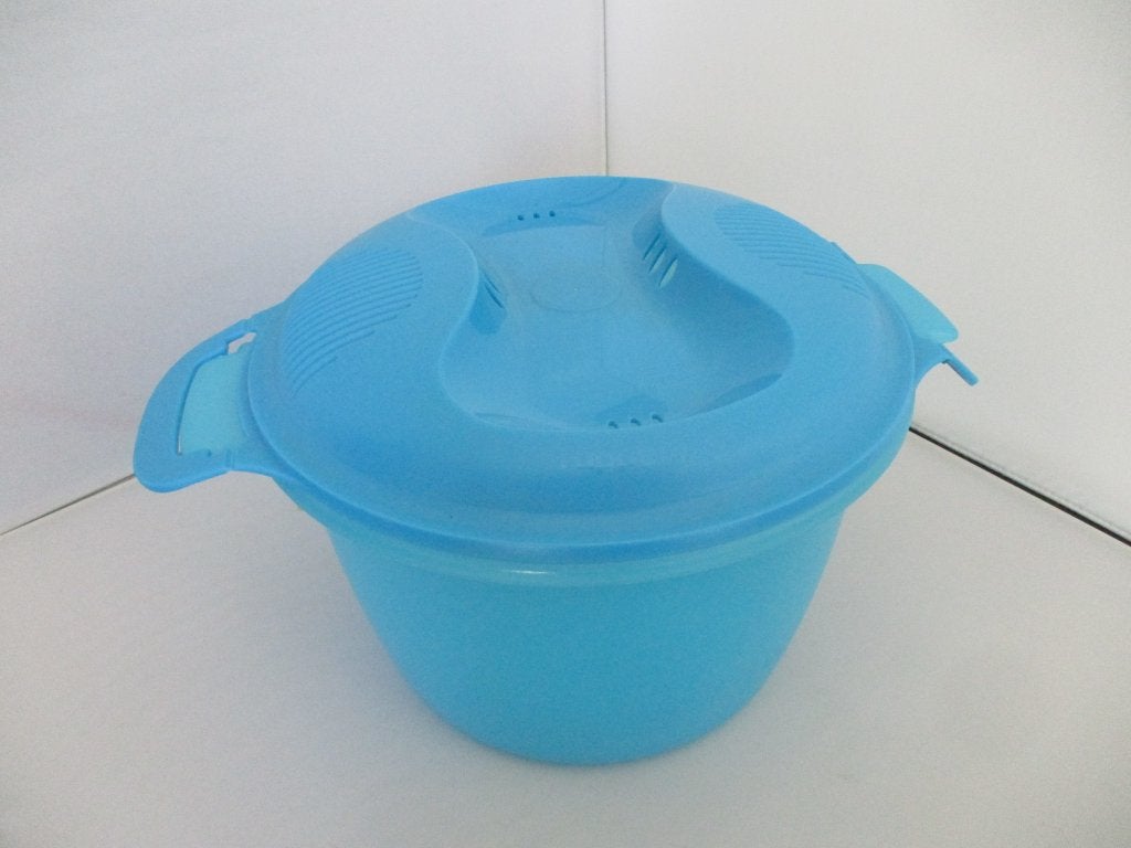 Tupperware rijstkoker van 2.2 ltr koken van rijst magnetron, Huis en Inrichting, Keuken | Tupperware, Ophalen of Verzenden, Zo goed als nieuw