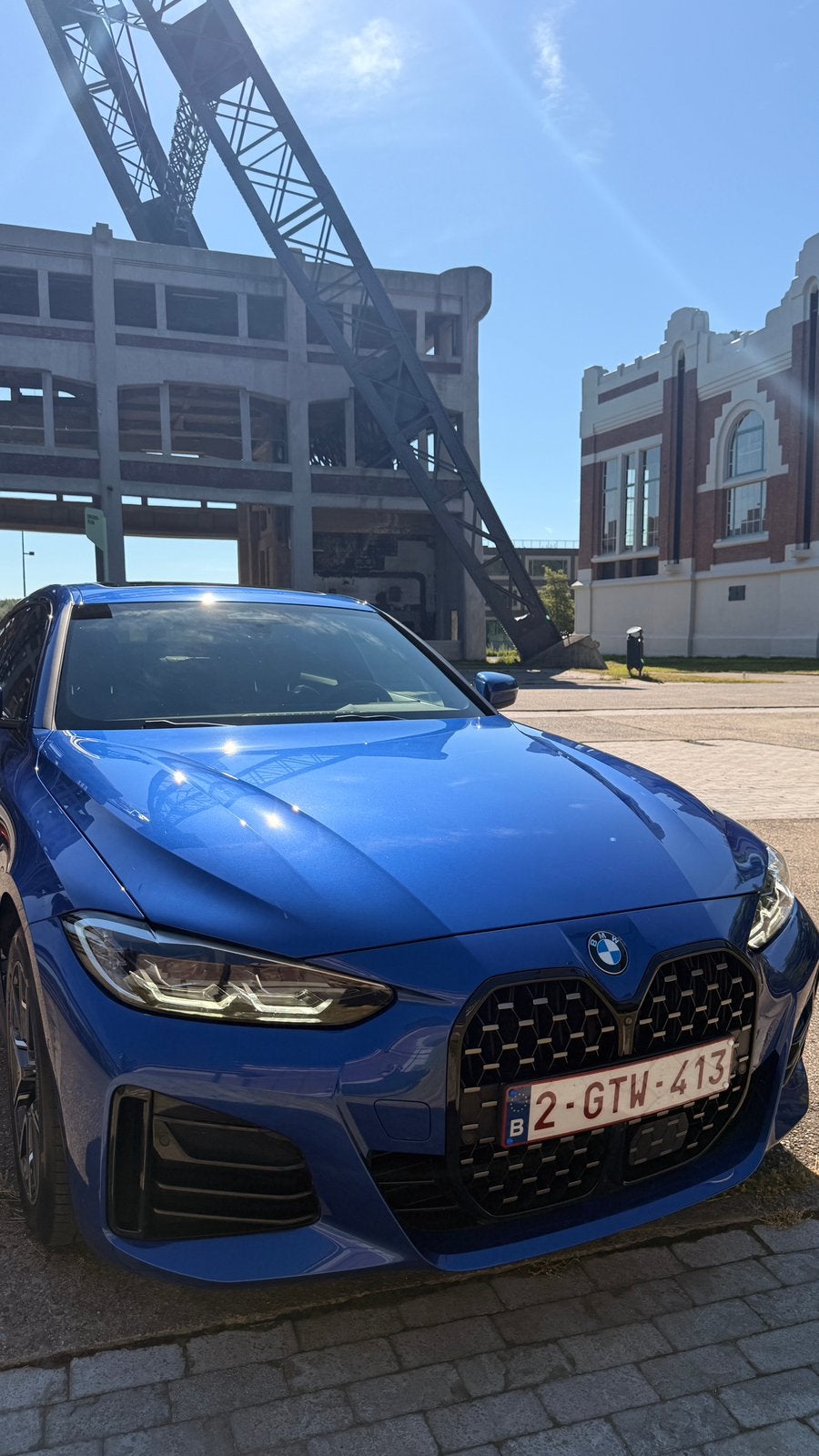 BMW 420i Gran Coupé M Sport, Auto's, BMW, Bedrijf, 4 Reeks, Achteruitrijcamera, Benzine, Euro 6, Coupé, 5 deurs, Automaat, Blauw