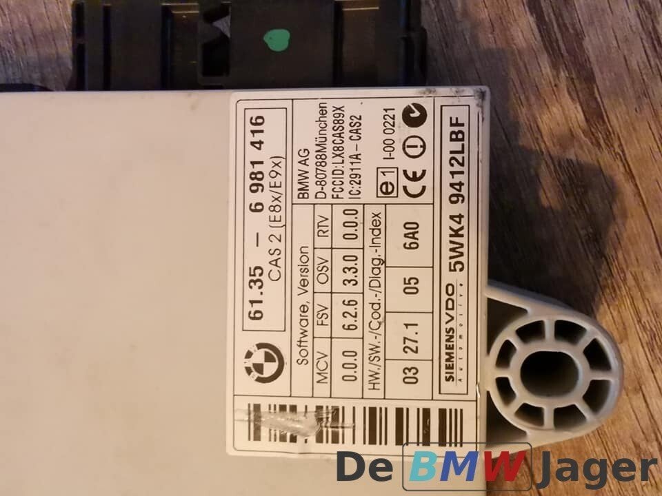 CAS-module BMW 3 serie E90 E91 E92 E93  E87 E82  61356981416, Auto-onderdelen, Gebruikt, Ophalen of Verzenden, BMW, BMW