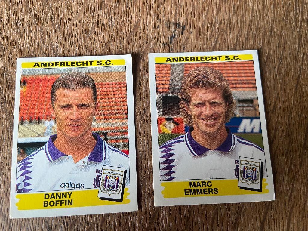 Duo Panini RSC Anderlecht, Envoi, Comme neuf, Plusieurs autocollants