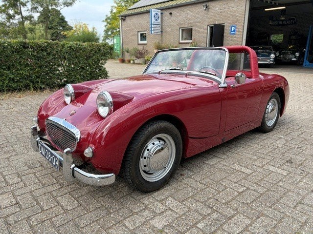 Austin Healey Sprite MK1, 1959, Autos, Rouge, Achat, Boîte manuelle, 2 portes