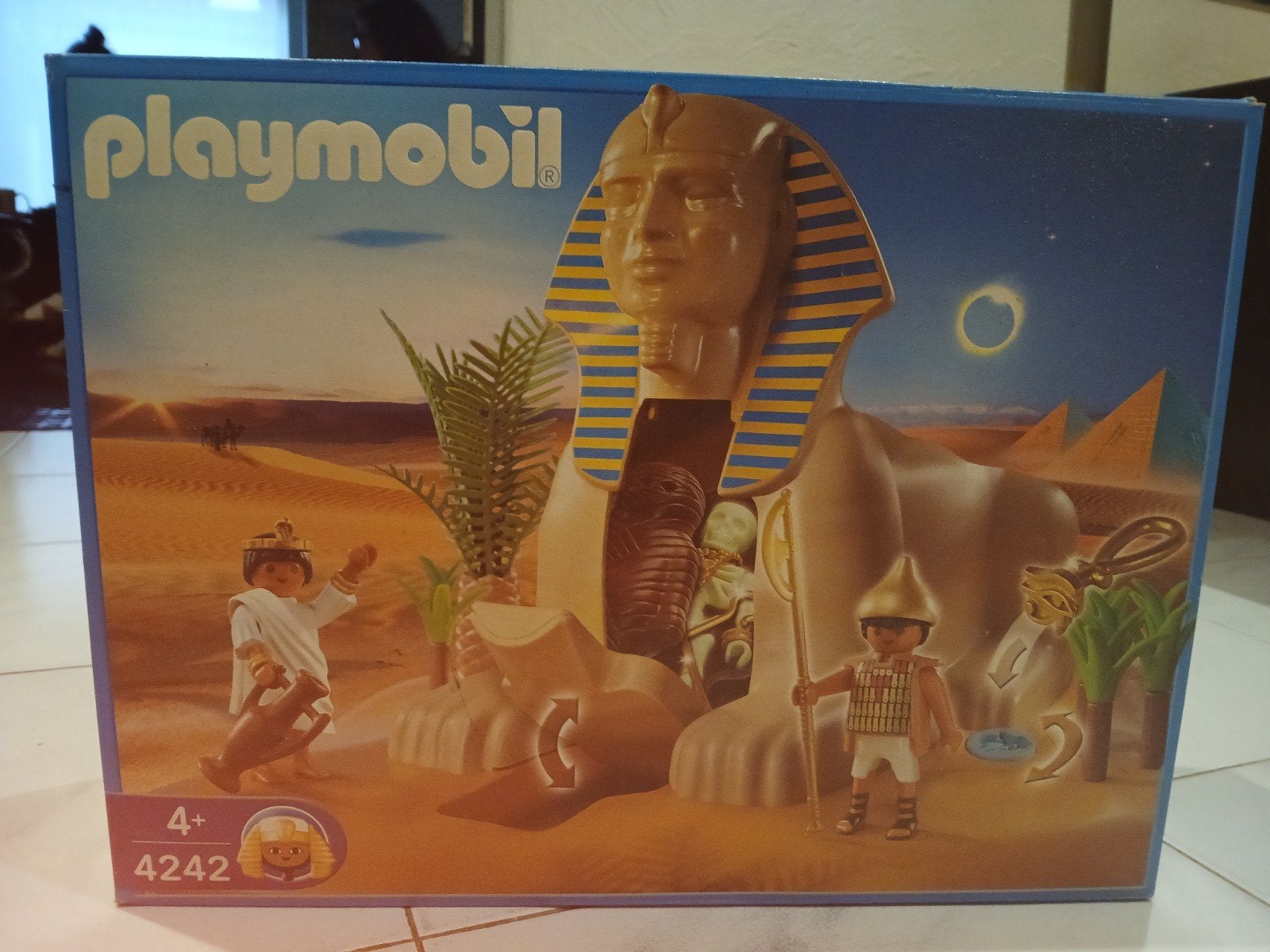 Playmobil 4242 – Sfinx met mummie – met originele doos, Enfants & Bébés, Jouets | Playmobil, Historique, Enlèvement ou Envoi, Bâtiment
