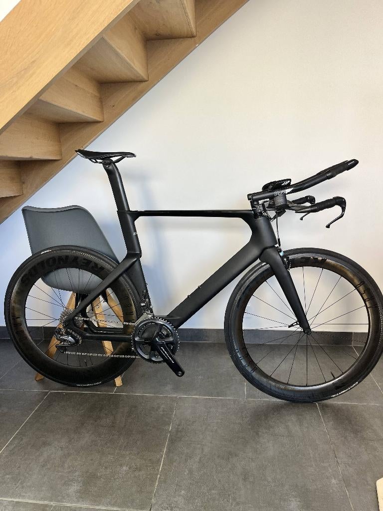 Vélo Cube CLM Triathlon - Di2 ( Vendu sans les roues ), Fietsen en Brommers, Overige merken, 28 inch, 10 tot 15 versnellingen