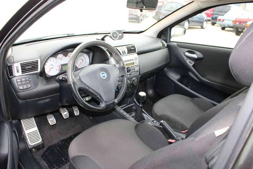 Fiat Stilo 1.4i 16v Racing inclusief 2 JAAR garantie!, Argent ou Gris, Achat, Boîte manuelle, Noir