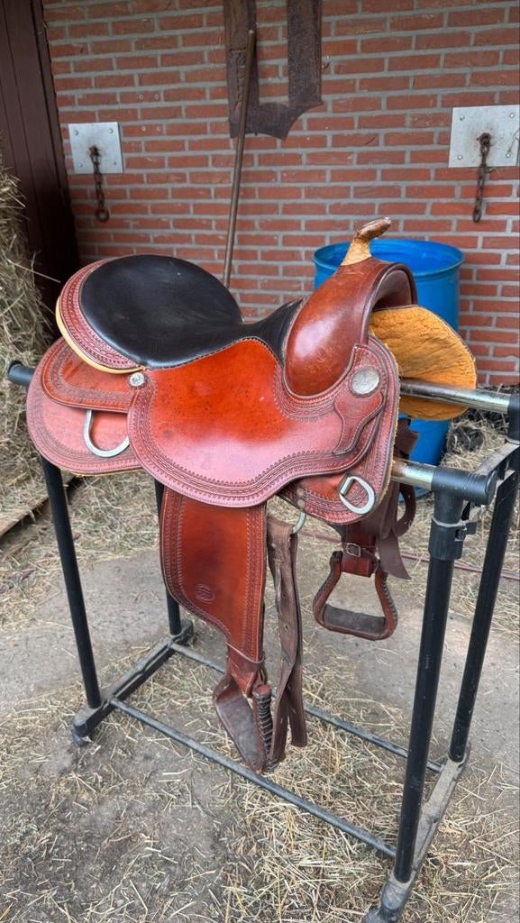 Westernzadel garland diamond, Dieren en Toebehoren, Ophalen of Verzenden, Gebruikt, Western