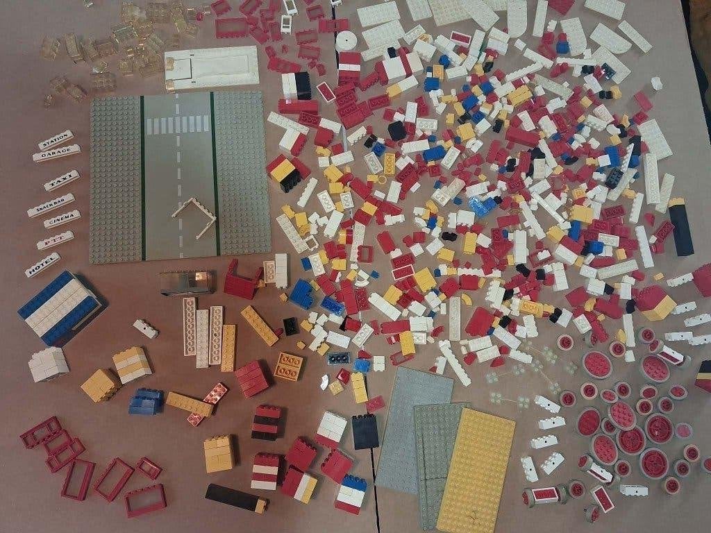 2,5 kilo vintage LEGO, Ophalen of Verzenden, Gebruikt, Losse stenen, Lego