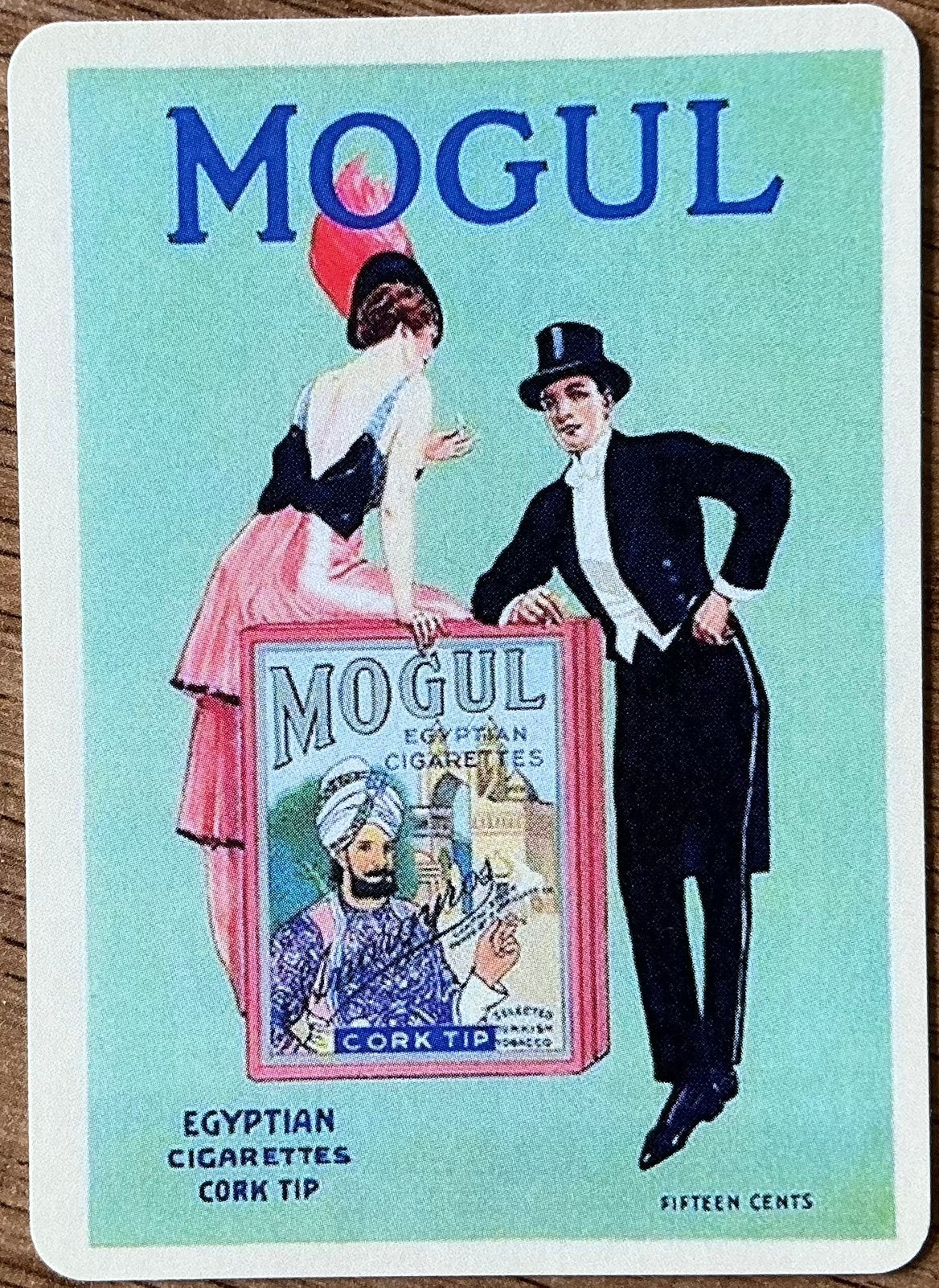 CIGARETTES SPOK MOGUL, Collections, Enlèvement ou Envoi, Comme neuf, Carte(s) à jouer