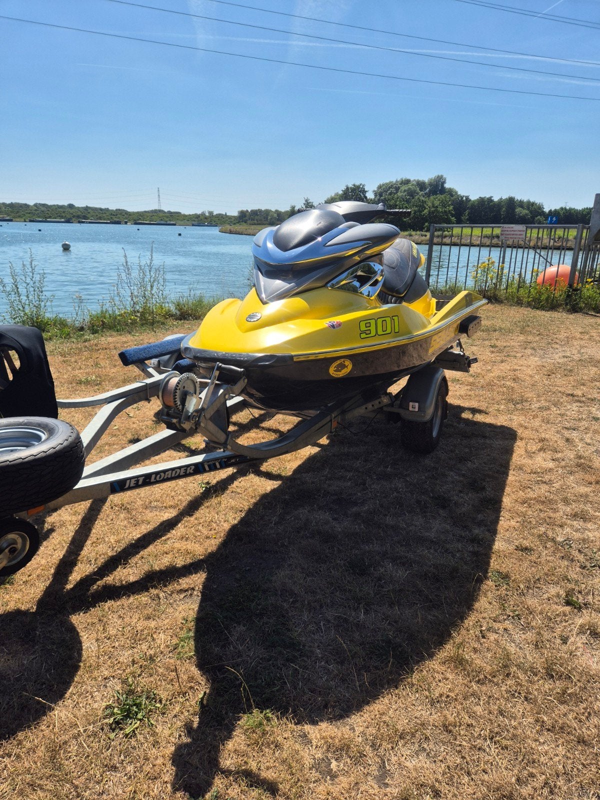 sea doo rxp 215 met dubbele trailer ongeremd, Sports nautiques & Bateaux, Enlèvement