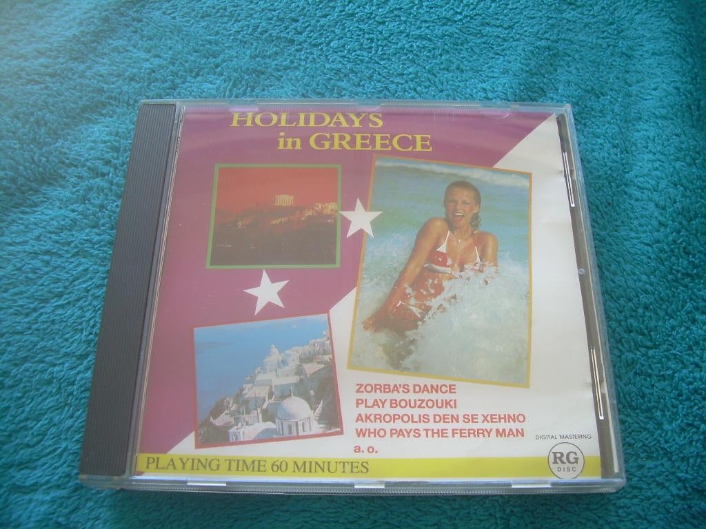 CD - VACANCES EN GRÈCE, CD & DVD, CD | Compilations, Enlèvement ou Envoi, Comme neuf, Musique du monde