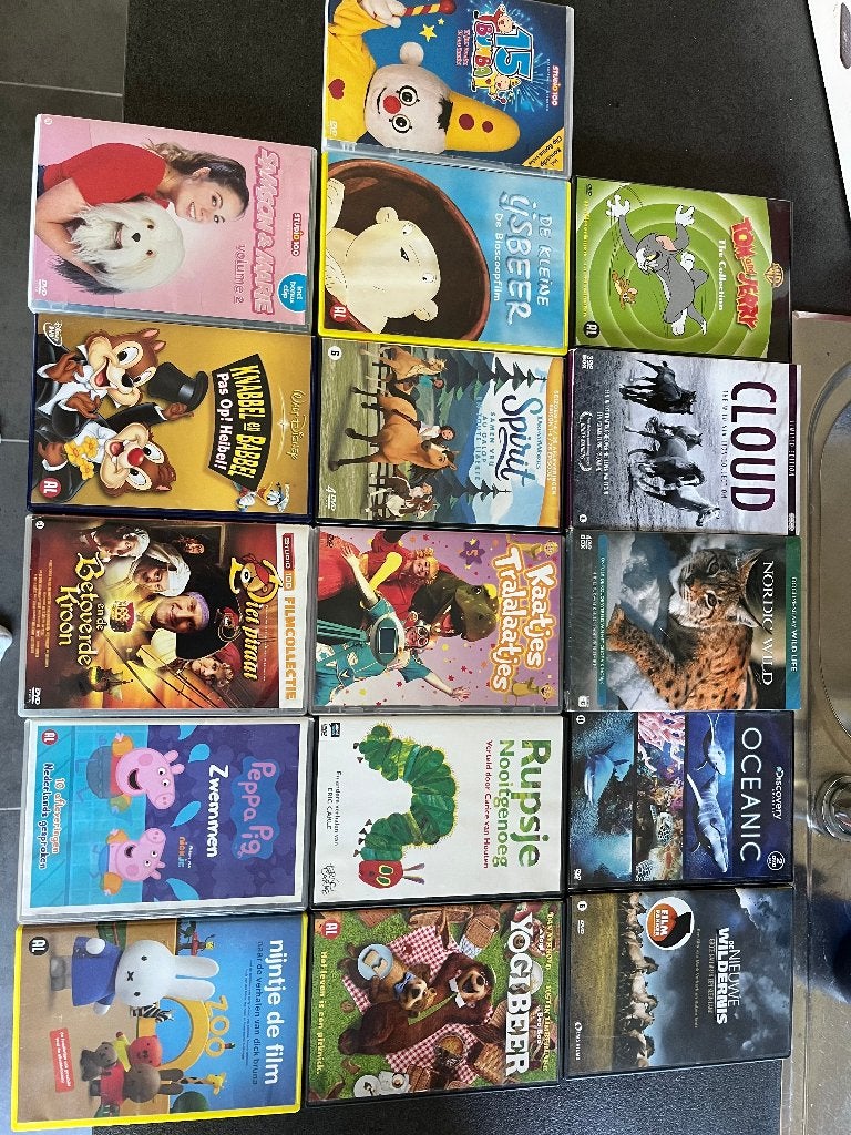 16 dvd's vooral voor kinderen, Cd's en Dvd's, Dvd's | Kinderen en Jeugd, Ophalen