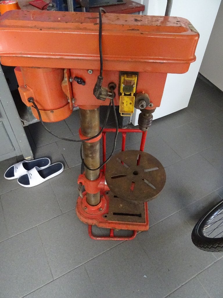 statif boormachine, Doe-het-zelf en Bouw, Gereedschap | Boormachines, Ophalen, Gebruikt, Boormachine
