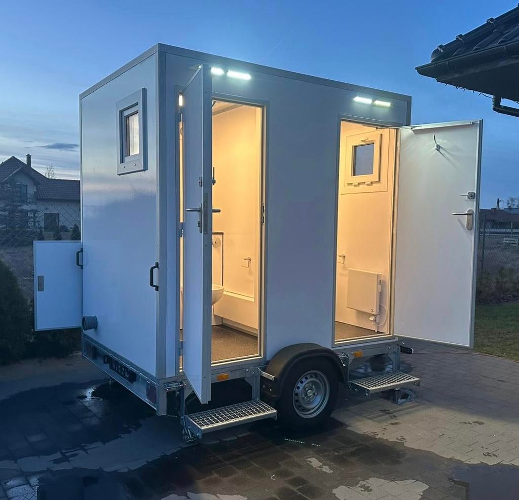 Te koop alle maten toiletwagens 1-1 en 1-1-1 of 3-1-3, Hobby en Vrije tijd, Ophalen, Nieuw
