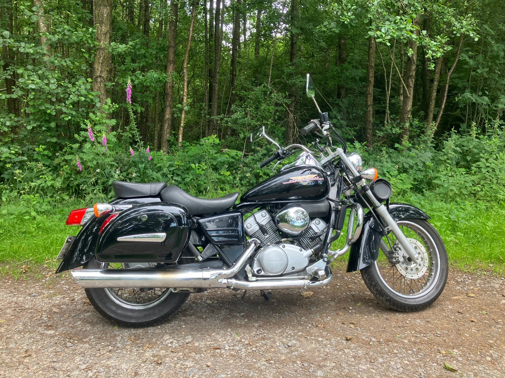HONDA Shadow VT125 (2001) - 20 000 km, Motoren, Motoren | Honda, Occasion, Chopper, Particulier
