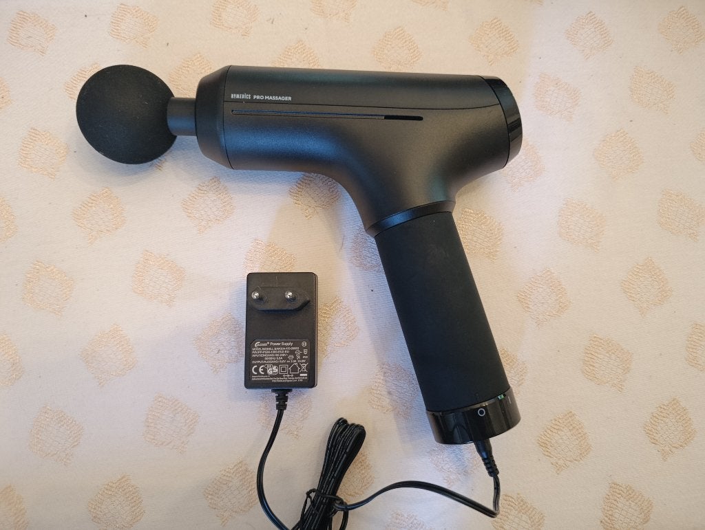 Massage Gun - Homedics - Professioneel - Nieuwstaat!, Sport en Fitness, Ophalen of Verzenden, Zo goed als nieuw, Apparaat