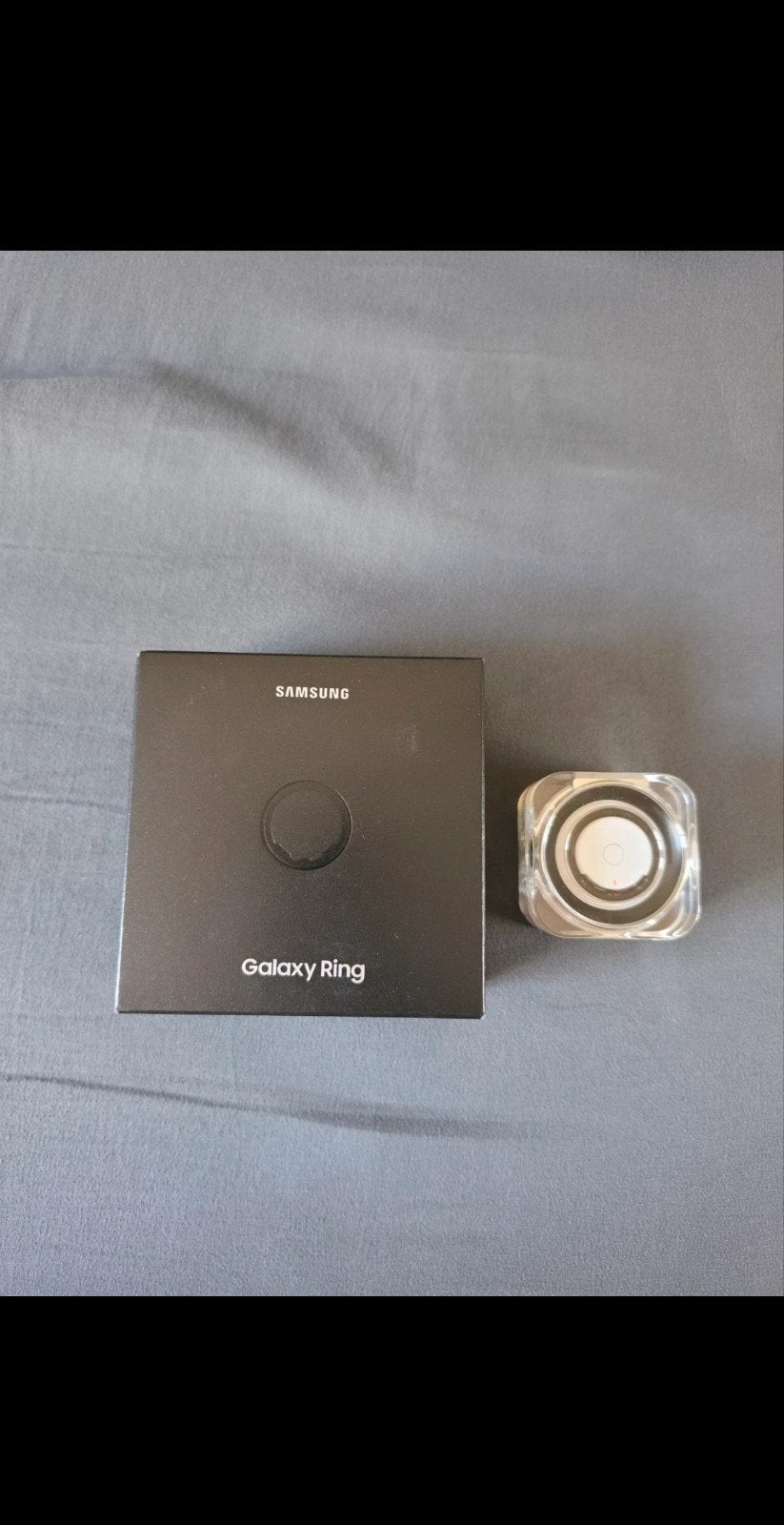 Samsung Galaxy Ring maat 14 (slimme ring), Handtassen en Accessoires, Smartwatches, Zwart, Ophalen of Verzenden, Zo goed als nieuw