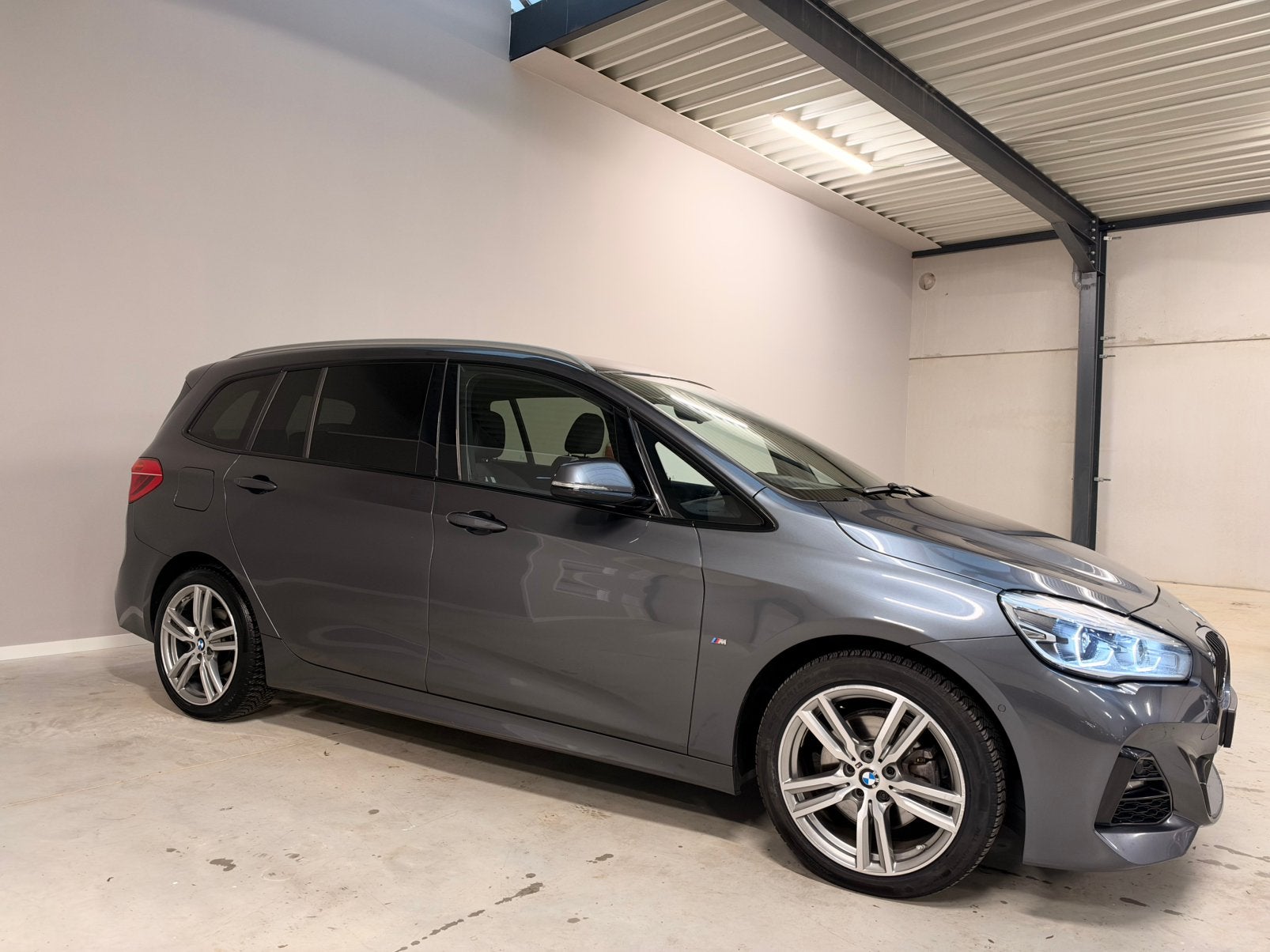 BMW 218iA Gran Tourer M Pack 7 Zit Led Navi Leder BT Pdc, Argent ou Gris, Achat, Euro 6, Entreprise