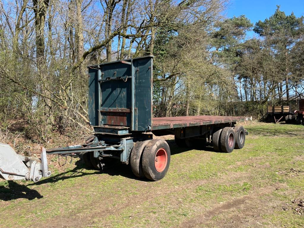 Platte wagen balenwagen, Zakelijke goederen, Landbouw | Werktuigen, Transport, Ophalen