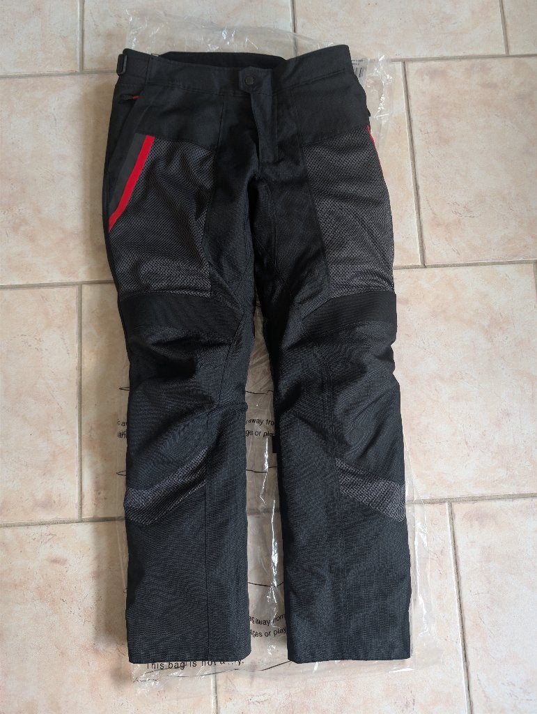 REV'IT Tornado 4 H2O - XL standard Zwart - Doorwaaibroek, Motoren, REV'IT!, Heren, Ophalen of Verzenden, Broek | textiel