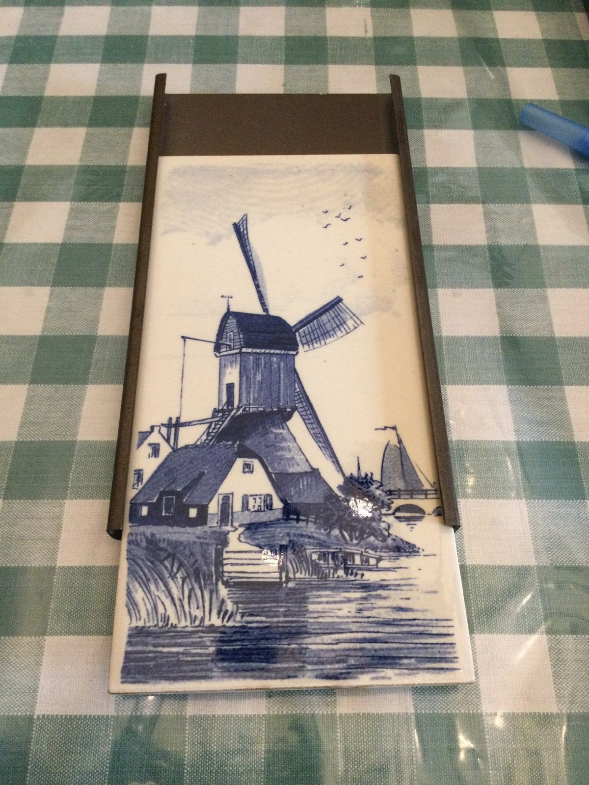 Keramische (wand)tegel, Antiek en Kunst, Ophalen