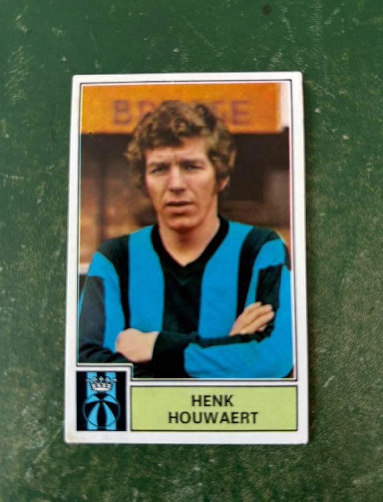 Panini plaatje Henk Houwaert Club Brugge Football 72-73, Verzamelen, Verzenden, Zo goed als nieuw