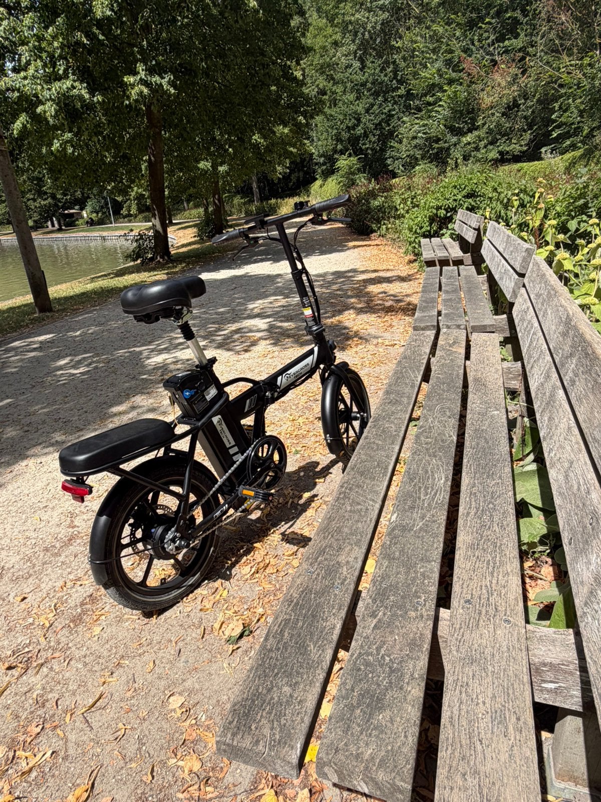 Splinternieuwe elektrische vouwfiets, Fietsen en Brommers, Elektrische fietsen, Ophalen, Zo goed als nieuw