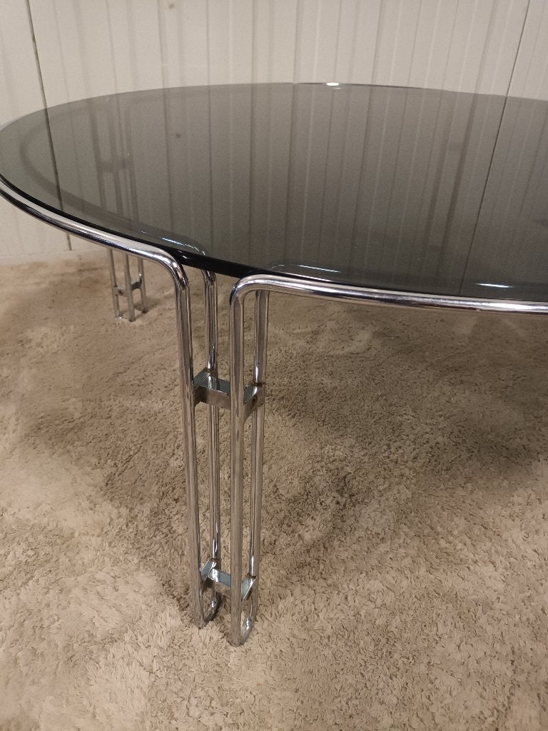 Space age salontafel met rookglas, Ophalen
