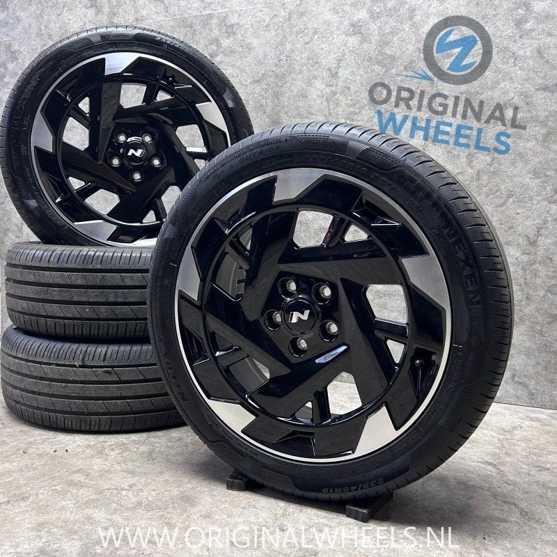 NIEUW 19 inch originele velgen + zomerbanden Hyundai Kona N, Pneus et Jantes, Véhicule de tourisme, Pneus été, -