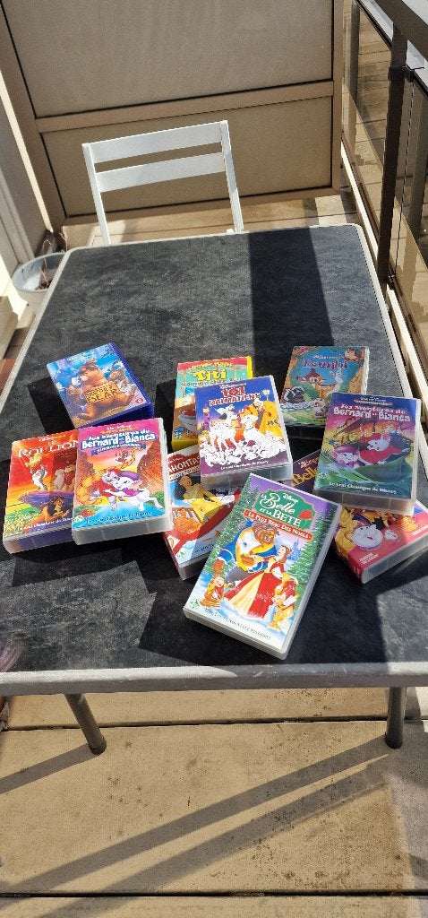 Lot de cassettes disney, CD & DVD, Programme ou film pour enfants, Tous les âges, Français, Enlèvement