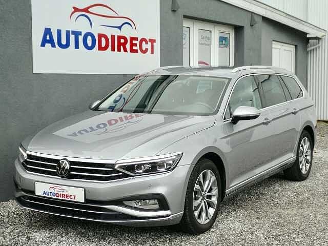 Volkswagen Passat Variant 2.0 TDi SCR Style DSG Cuir, Led,, Automaat, Bedrijf, Zilver of Grijs, Te koop