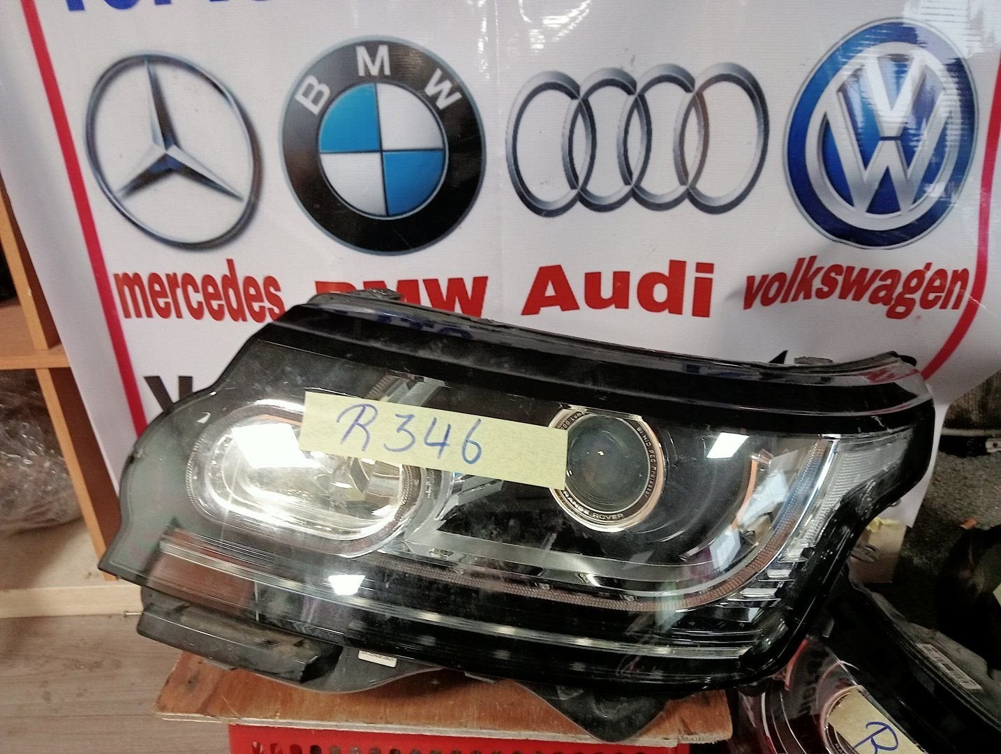 RANGE ROVER VOGUE L405 XENON LED-KOPLAMP L CK52-13W030-ED Ka, -, -, Ophalen of Verzenden, -