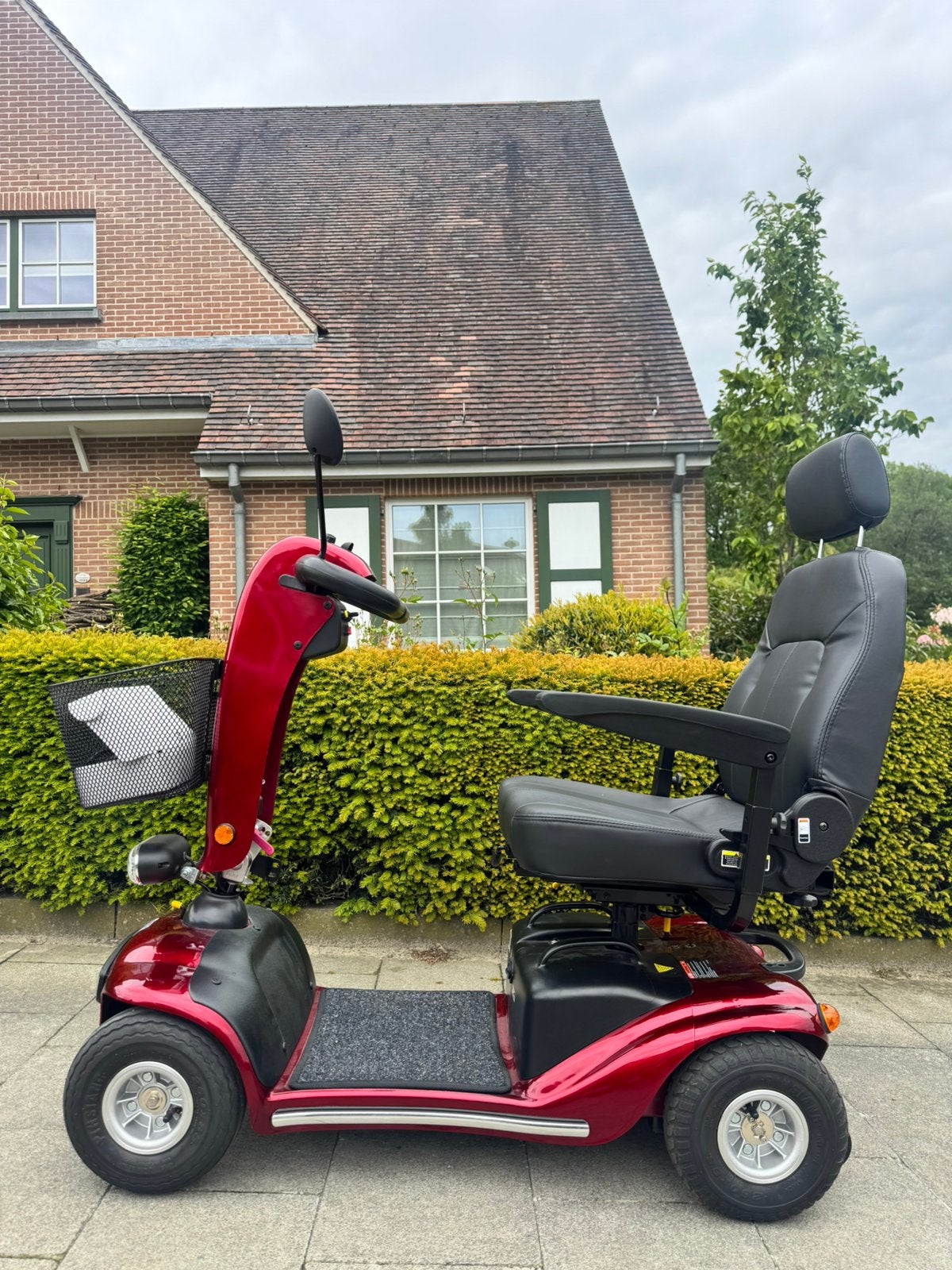 Shoprider GK10 Scootmobiel luxe bordeaux demonteerbaar NIEUW, Ophalen of Verzenden, Inklapbaar, Nieuw, Elektrische rolstoel