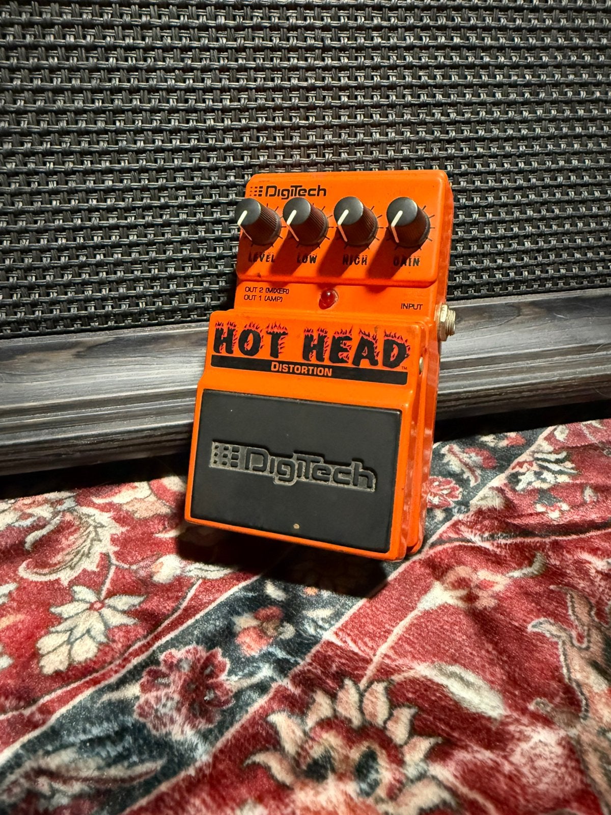DigiTech Hot Head Distorsion — avec boîte et accessoires, Enlèvement ou Envoi, Comme neuf, Distortion, Overdrive ou Fuzz